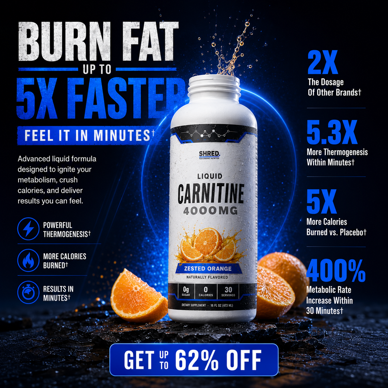 Liquid L-Carnitine 4000MG